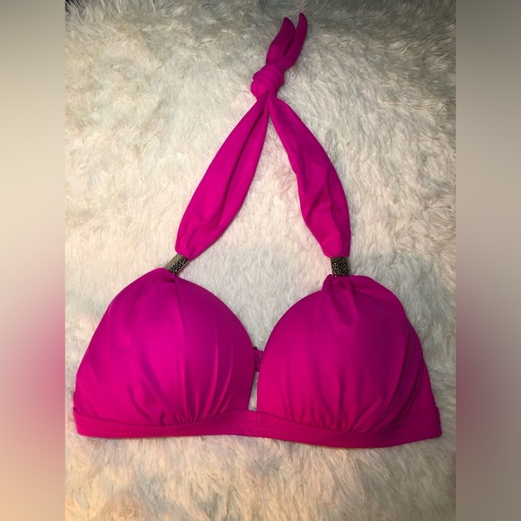 VENUS Goddess Hot Pink Bikini Top - Picture 5 of 8